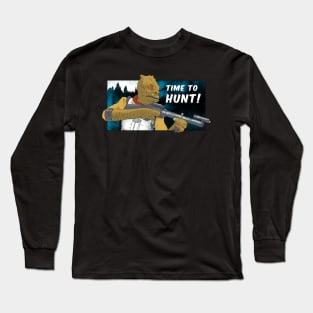 Bossk - Time to Hunt /w Background Long Sleeve T-Shirt